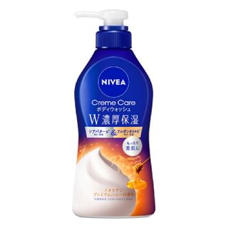 Nivea Japan - Cream Care Double Rich Moisture Body Wash Italian Premium Honey - 460Ml