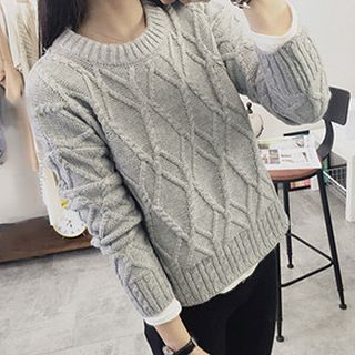 Polaris Cable Knit Sweater