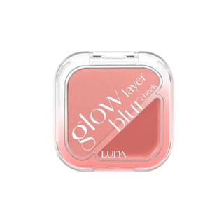 Luna - Glow Layer Blur Cheek - 12 Types #09 Pink Leaf