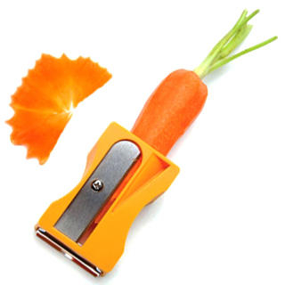 ioishop Vegetable Peeler - Orange Orange - One Size