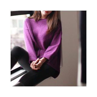 MASoeur Drop-Shoulder Wool Blend Sweater
