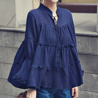 Jolly Club Tiered Blouse