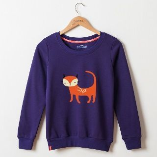 Onoza Fox Print Pullover