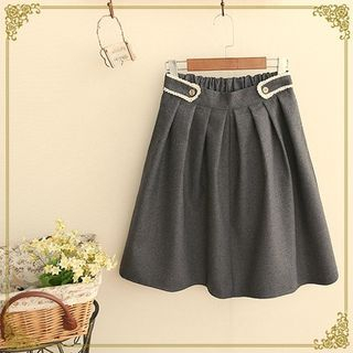 Fairyland Elastic Waist A-Line Skirt