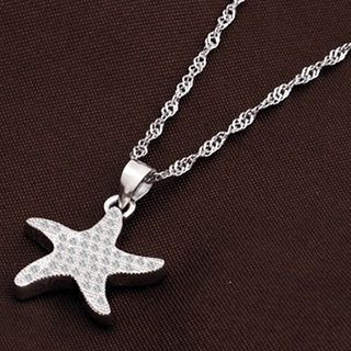 maxine Rhinestone Star Necklace