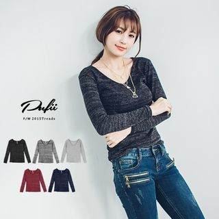 PUFII Knit Top