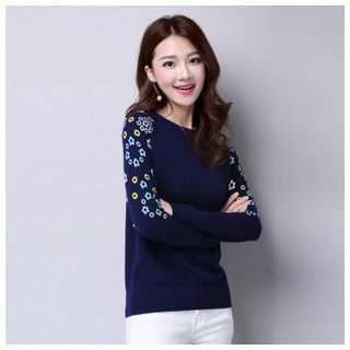Mistee Floral Sweater