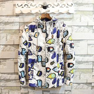 Rockedge Printed Hooded Jacket