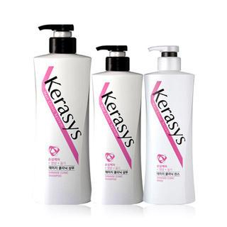 Kerasys Damage Clinic Set: Shampoo 800ml + Shampoo 600ml + Rinse 600ml 3pcs