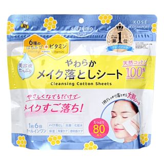 Kose - Softymo Cleansing Cotton Sheets 80 Sheets