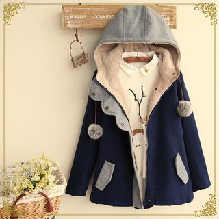 Fairyland Fleece Lined Hooded Jacket