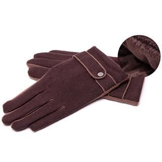 RGLT Scarves Fleece-Lined Wool Gloves