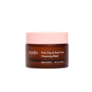 Ondo - Pink Clay & Rose Pore Cleansing Mask 50Ml