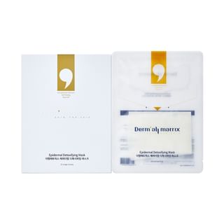 Dermall Matrix - Epidermal Detoxifying Mask Set 23Ml X 4 Sheets