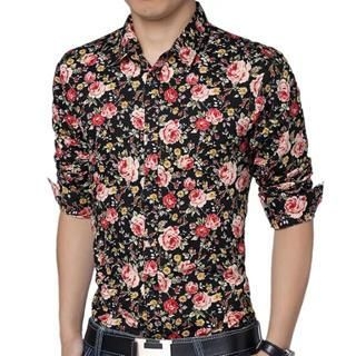 Gurun Vani Floral Long-Sleeve Shirt