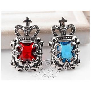Trend Cool Jeweled Crown Pendant