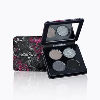 Smokey Nostalgia Collection 4-Color Eyeshadow Palette - 2 Types #001 Black Jasmine - 4.8g