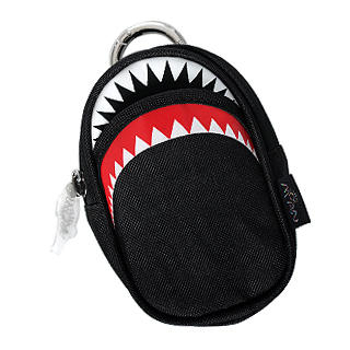 Morn Creations Shark Pouch Black - One Size