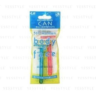 KAI - Can Body & Face T Razor 3 pcs - CAT-3P6