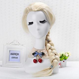 Coshome Frozen Elsa Cosplay Wig - Braided