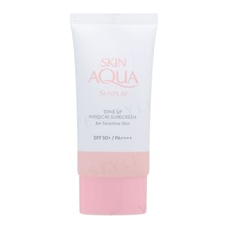 Rohto Mentholatum - Sunplay Skin Aqua Tone Up Physical Sunscreen For Sensitive Skin SPF 50+ PA++++ 50ml