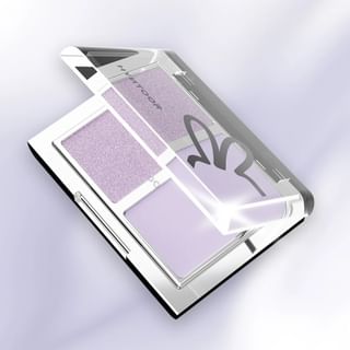 HYNTOOR - Cool Purple Two-Tone Eyeshadow Palette - 4 Types AI07# Gem Purple - 3g