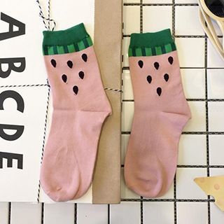 KAKASA Watermelon Print Socks