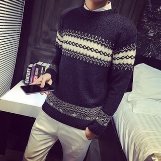 LC Homme Patterned Sweater