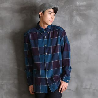 MODSLOOK Check Wool Blend Shirt