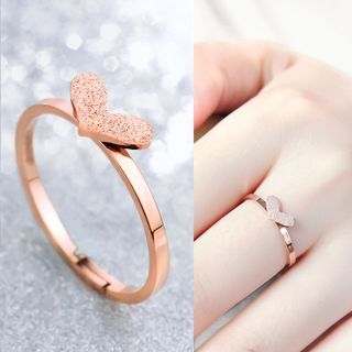 LoveGem Heart Ring