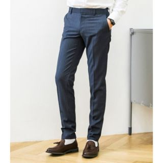 ABOKI Pinstripe Slim-Fit Pants