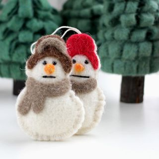 iswas Snowman Ornament