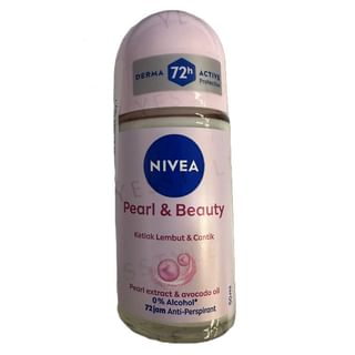 Nivea - Pearl & Beauty Pearl Extract & Avocado Oil Deodorant Roll On 50Ml
