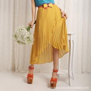 Halona Dip-Back Shirred Midi Skirt