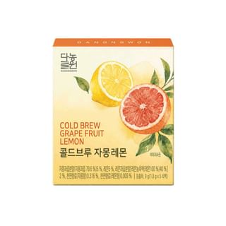 Cold Brew - 4 Types Grape Fruit Lemon