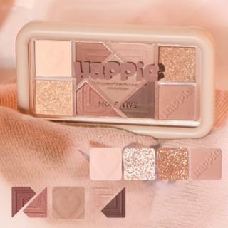 Hold Live - Muilt Colour Eyeshadow Palette - H02 #H02 - 10G