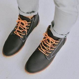 SeventyAge Leather Lace Up Boots