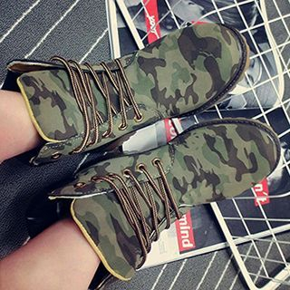 Streetstar Lace Up Short Boots