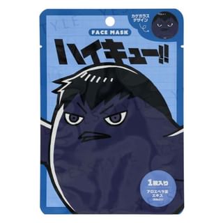 SHOBIDO - Haikyu Face Sheet Mask Kage Garasu 1 pc