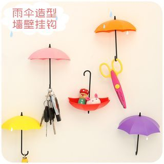 Cutie Bazaar Set of 3: Umbrella Shaped Wall Hook