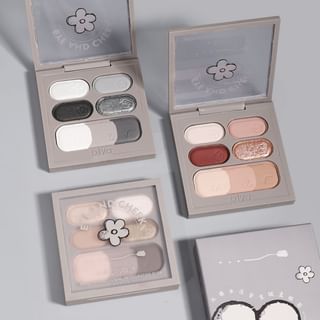 Biya - Versatile Keyboard Eyeshadow Palette - 3 Types 102# Flax Matcha - 9.5G