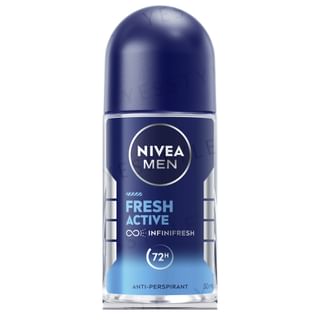 Nivea Men's - Fresh Active Deodorant Roll On 50Ml