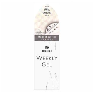 Weekly Gel Magnet Glitter Nail MG10 Milky Magnet