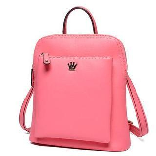 Princess Carousel Faux-Leather Backpack