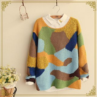 Fairyland Colour Block Sweater
