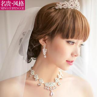 Luxury Style Rhinestone Bridal Tiara