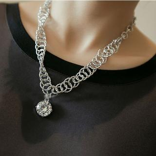 Ticoo Jeweled Chunky Necklace