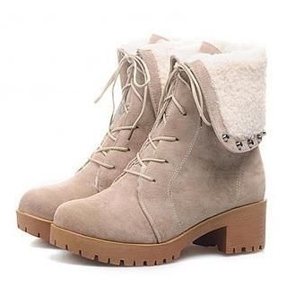 CITTA Lace-up Ankle Boots