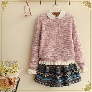 Fairyland Frilled M lange Sweater