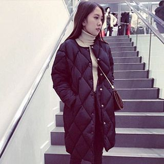 Eva Fashion Quilted Coat